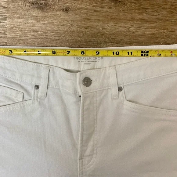 Chico's white trouser crop - Picture 8 of 9